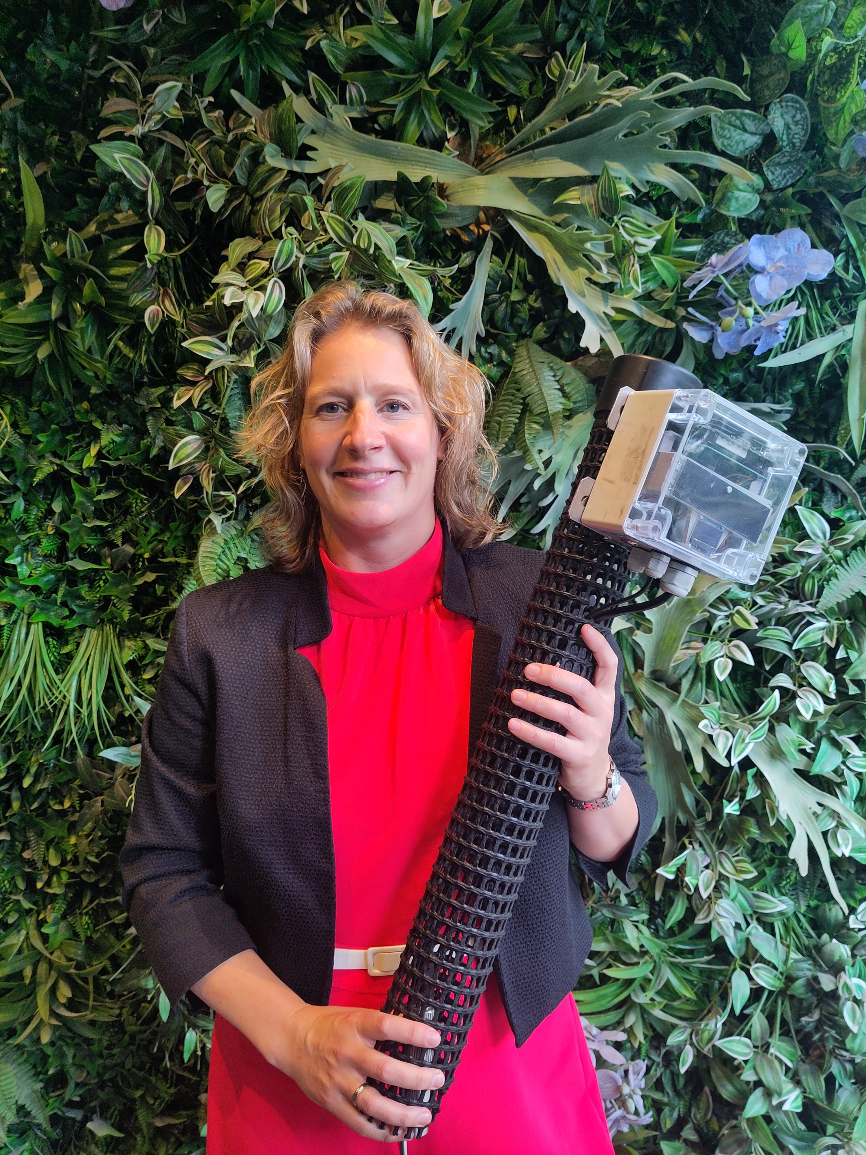 Dr. Ir. Marjolein Helder, founder and CEO of Plant-e